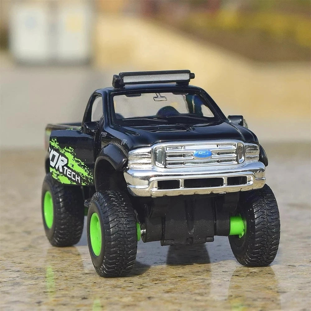 [TOY] 1:46 Ford 2011 F-350 zwart modelauto Die-Cast
