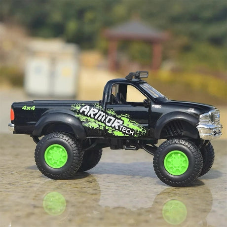 Ford 2011 F-350 Black 1:46 – model z odlewem odlewanym