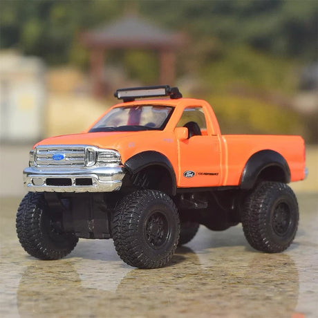 [TOY] 1:46 Ford 2011 F-350 Orange pienoismalli Die-Cast