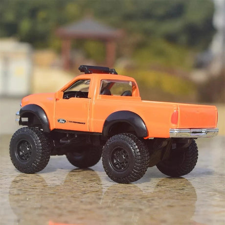 [TOY] 1:46 Ford 2011 F-350 Orange pienoismalli Die-Cast