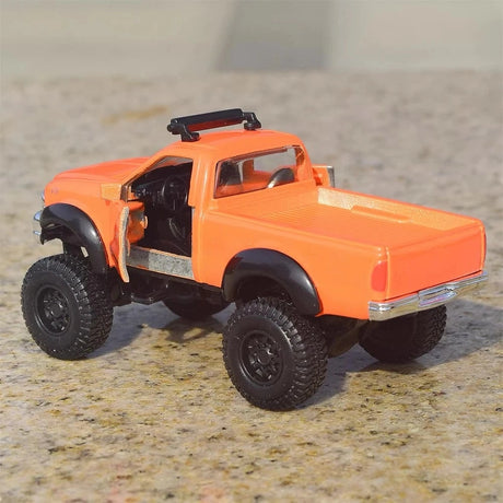 [TOY] 1:46 Ford 2011 F-350 Orange pienoismalli Die-Cast