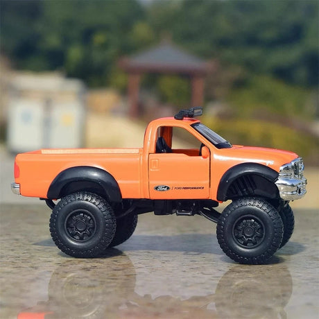 [TOY] 1:46 Ford 2011 F-350 Orange pienoismalli Die-Cast