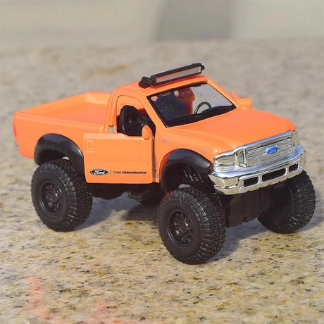 [TOY] 1:46 Ford 2011 F-350 Orange pienoismalli Die-Cast