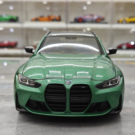 TSM BMW 2023 M3 투어링 M G81 아일 오브 맨 그린 메탈릭 1:18 – 수집용 레진 모델 레진