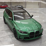 TSM BMW 2023 M3 Touring M G81 Isle of Man Green Metallic 1:18 – keräilyhartsimalli