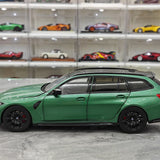 TSM BMW 2023 M3 Touring M G81 Isle of Man Green Metallic 1:18 – keräilyhartsimalli