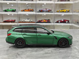 TSM BMW 2023 M3 Touring M G81 Isle of Man Green Metallic 1:18 – keräilyhartsimalli