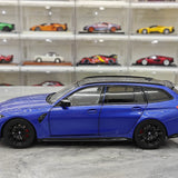 TSM BMW 2023 M3 Touring M G81 Portimao Metallic Blue 1:18 – Resina modello in resina collezionabile
