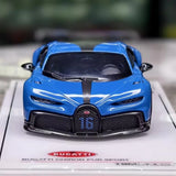 [TSM] 1:43 Bugatti 2020 Chiron Pur Sport Blue Model Car Resin