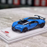 [TSM] 1:43 Bugatti 2020 Chiron Pur Sport Blue Model Car Resin