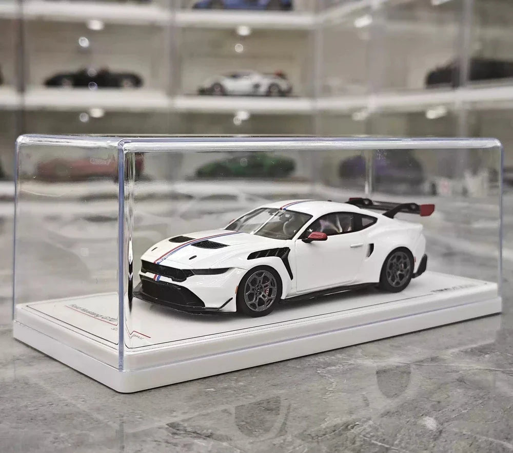 [TSM] 1:43 Ford 2025 Mustang GTD White Model Car Resin