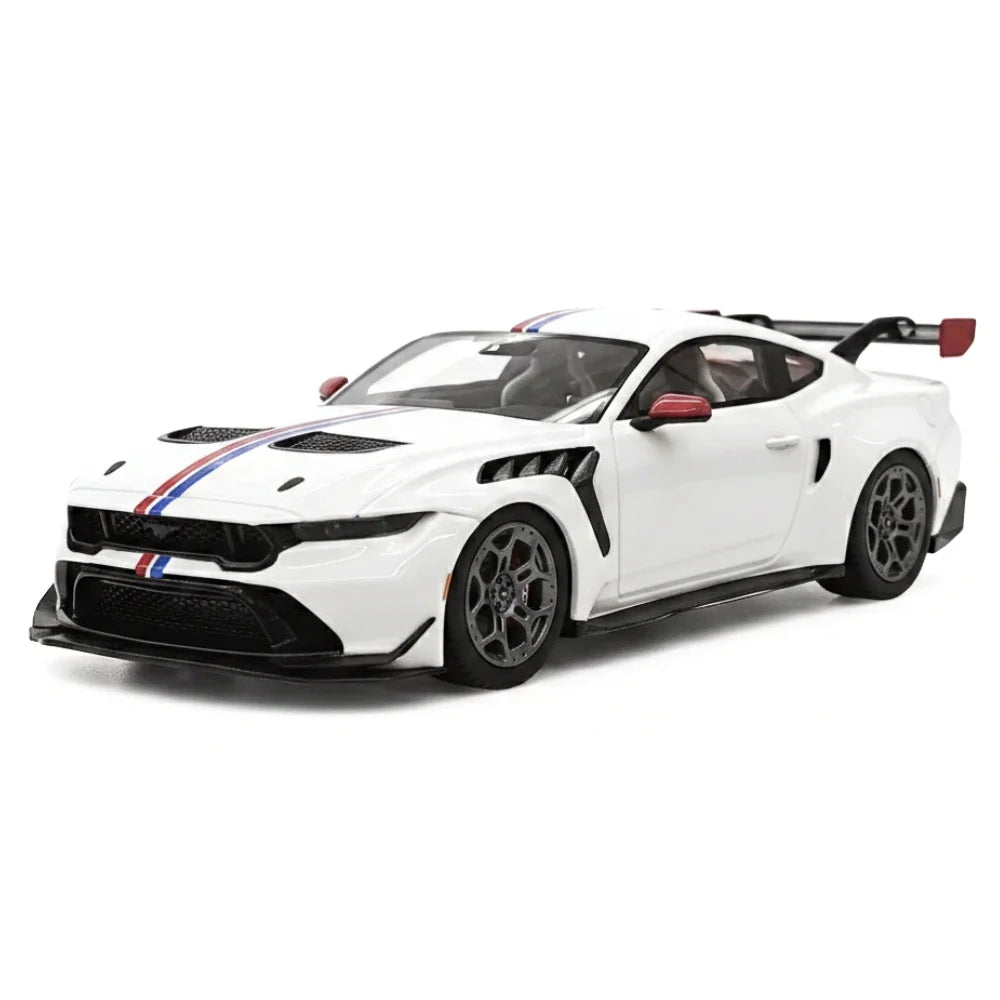 [TSM] 1:43 Ford 2025 Mustang GTD White Model Car Resin