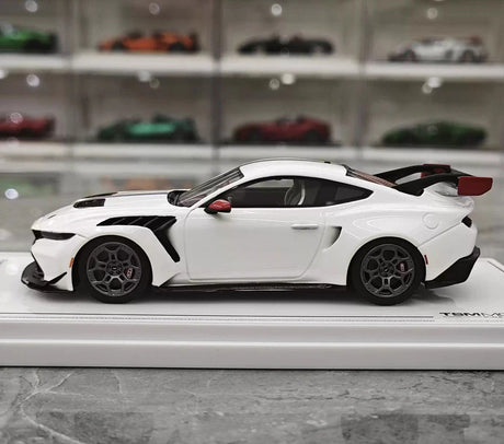 [TSM] 1:43 Ford 2025 Mustang GTD White Model Car Resin
