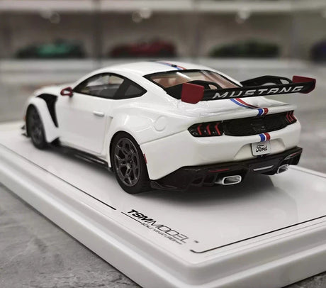 [TSM] 1:43 Ford 2025 Mustang GTD White Model Car Resin