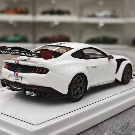[TSM] 1:43 Ford 2025 Mustang GTD White Model Car Resin