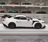 [TSM] 1:43 Ford 2025 Mustang GTD White Model Car Resin