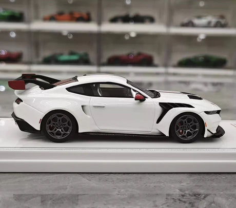 [TSM] 1:43 Ford 2025 Mustang GTD White Model Car Resin