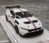 [TSM] 1:43 Ford 2025 Mustang GTD White Model Car Resin