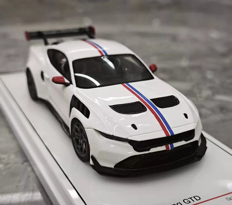 [TSM] 1:43 Ford 2025 Mustang GTD White Model Car Resin