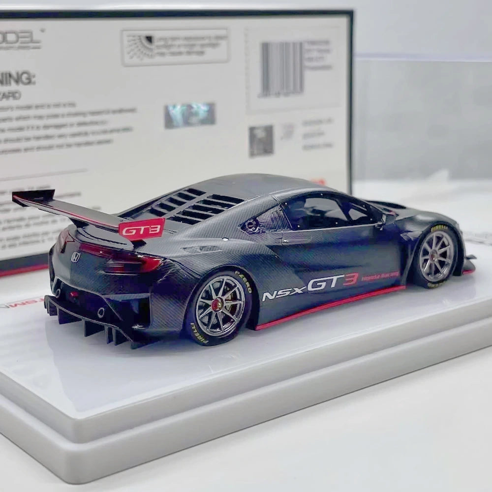 [TSM] 1:43 Honda 2017 NSX GT3 Black Model Car Resin