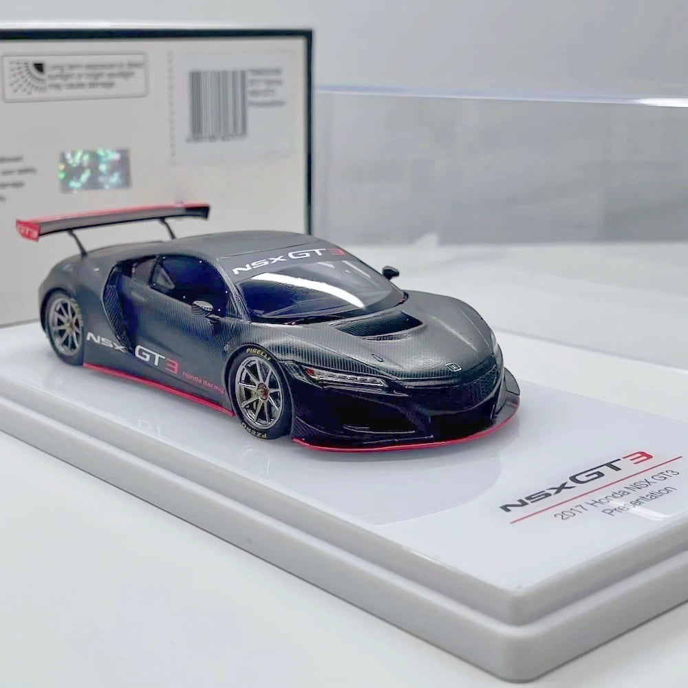 [TSM] 1:43 Honda 2017 NSX GT3 nero modellino di auto resina