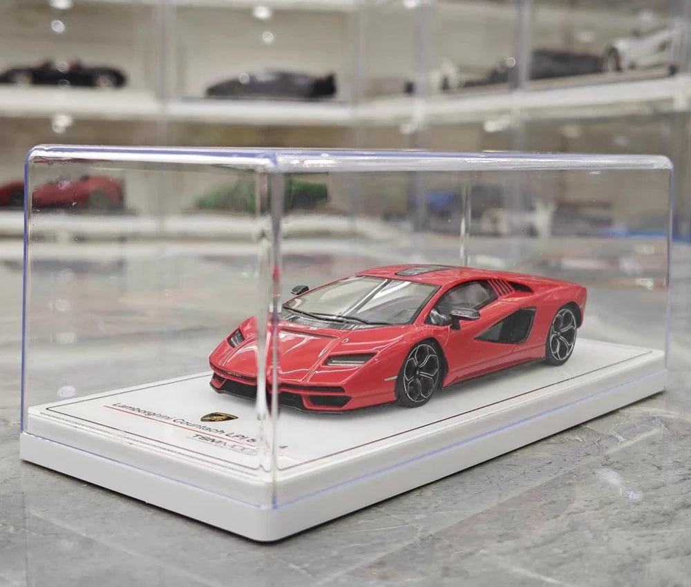 [TSM] 1:43 Lamborghini 2022 Countach LPI 800-4 Red Model Car Resin