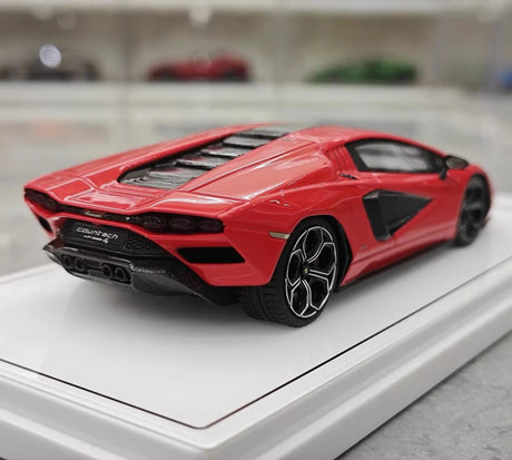 [TSM] 1:43 Lamborghini 2022 Countach LPI 800-4 Red Model Car Resin