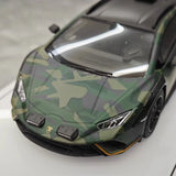 [TSM] 1:43 Lamborghini 2023 Huracan Sterrato All-Terrain Green Model Car Resin