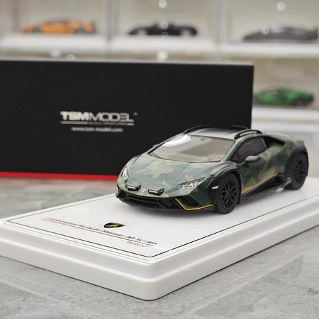 [TSM] 1:43 Lamborghini 2023 Huracan Sterrato All-Terrain Green Model Car Resin