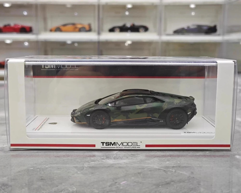 [TSM] 1:43 Lamborghini 2023 Huracan Sterrato All-Terrain Green Model Car Resin