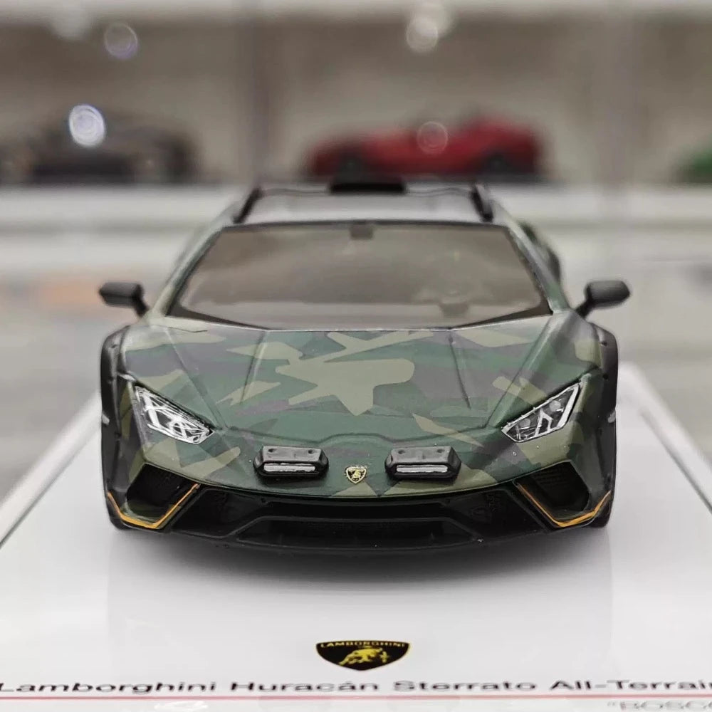 [TSM] 1:43 Lamborghini 2023 Huracan Sterrato All-Terrain Green Model Car Resin