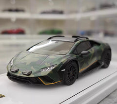 [TSM] 1:43 Lamborghini 2023 Huracan Sterrato All-Terrain Green Model Car Resin