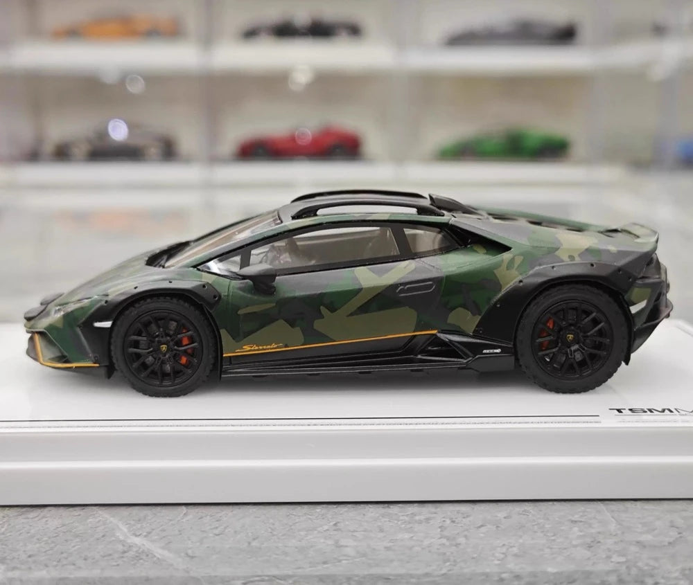 [TSM] 1:43 Lamborghini 2023 Huracan Sterrato All-Terrain Green Model Car Resin