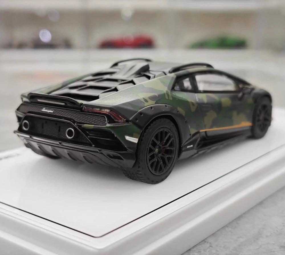 [TSM] 1:43 Lamborghini 2023 Huracan Sterrato All-Terrain Green Model Car Resin