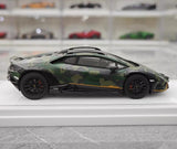 [TSM] 1:43 Lamborghini 2023 Huracan Sterrato All-Terrain Green Model Car Resin