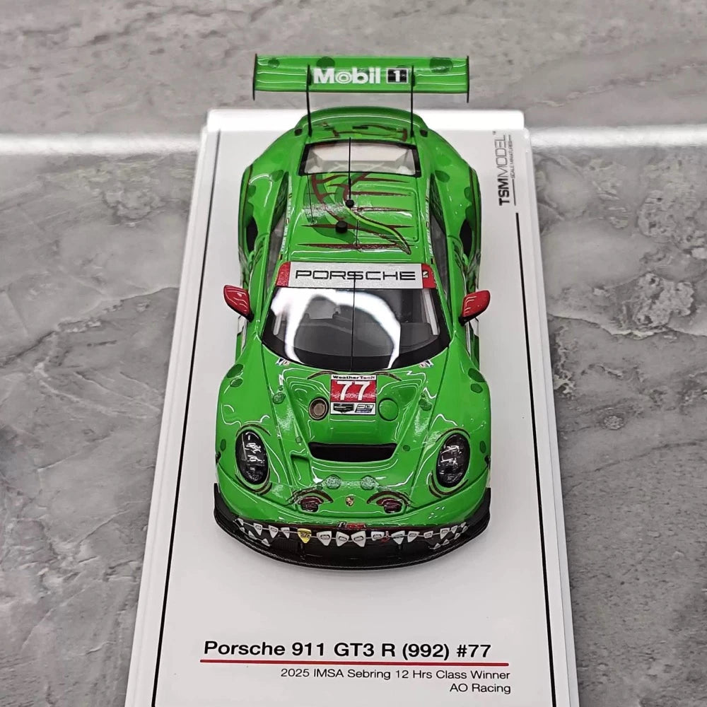 [TSM] 1:43 Porsche 2024 911 GT3 R 992 77 Model Car Resin