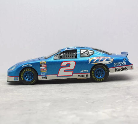[Team Caliber] 1:24 Dodge 2006 Charger NASCAR #2 Miller Lite Blue Model Car Die-Cast