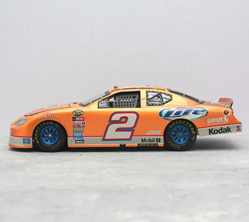 [Team Caliber] 1:24 Dodge 2006 Charger NASCAR #2 Miller Lite Gold Model Car Die-Cast