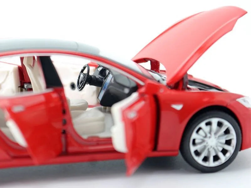 1:32 Tesla 2012 Model S Die Cast Model Car
