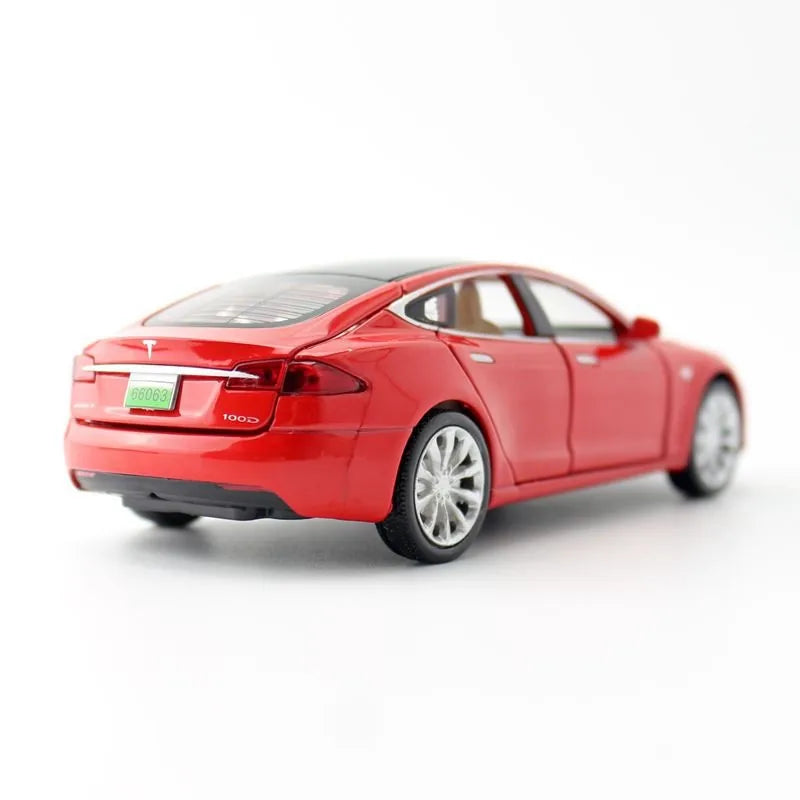 1:32 Tesla 2012 Model S Die Cast Model Car