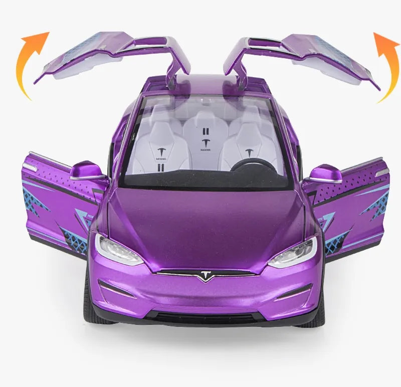 1:24 Tesla 2015 Model X Die Cast Model Car