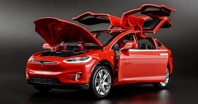 1:32 Tesla 2015 Model X Die Cast Model Car