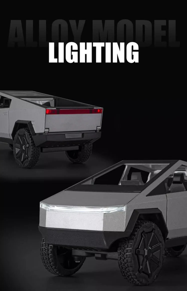 1:24 Tesla 2023 Cybertruck Die Cast Model Car