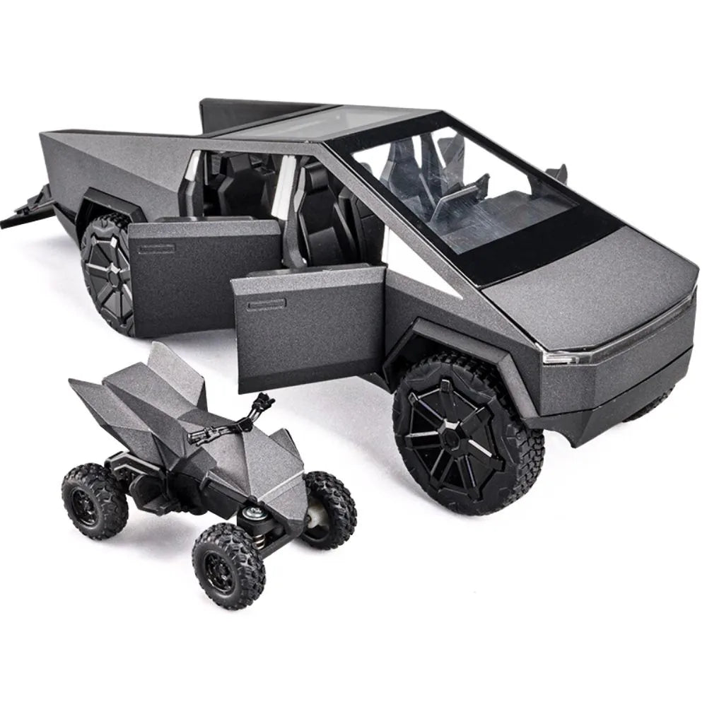 1:24 Tesla 2023 Cybertruck Die Cast Model Car