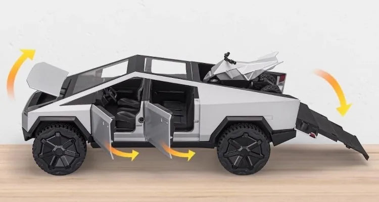 1:24 Tesla 2023 Cybertruck Die Cast Model Car