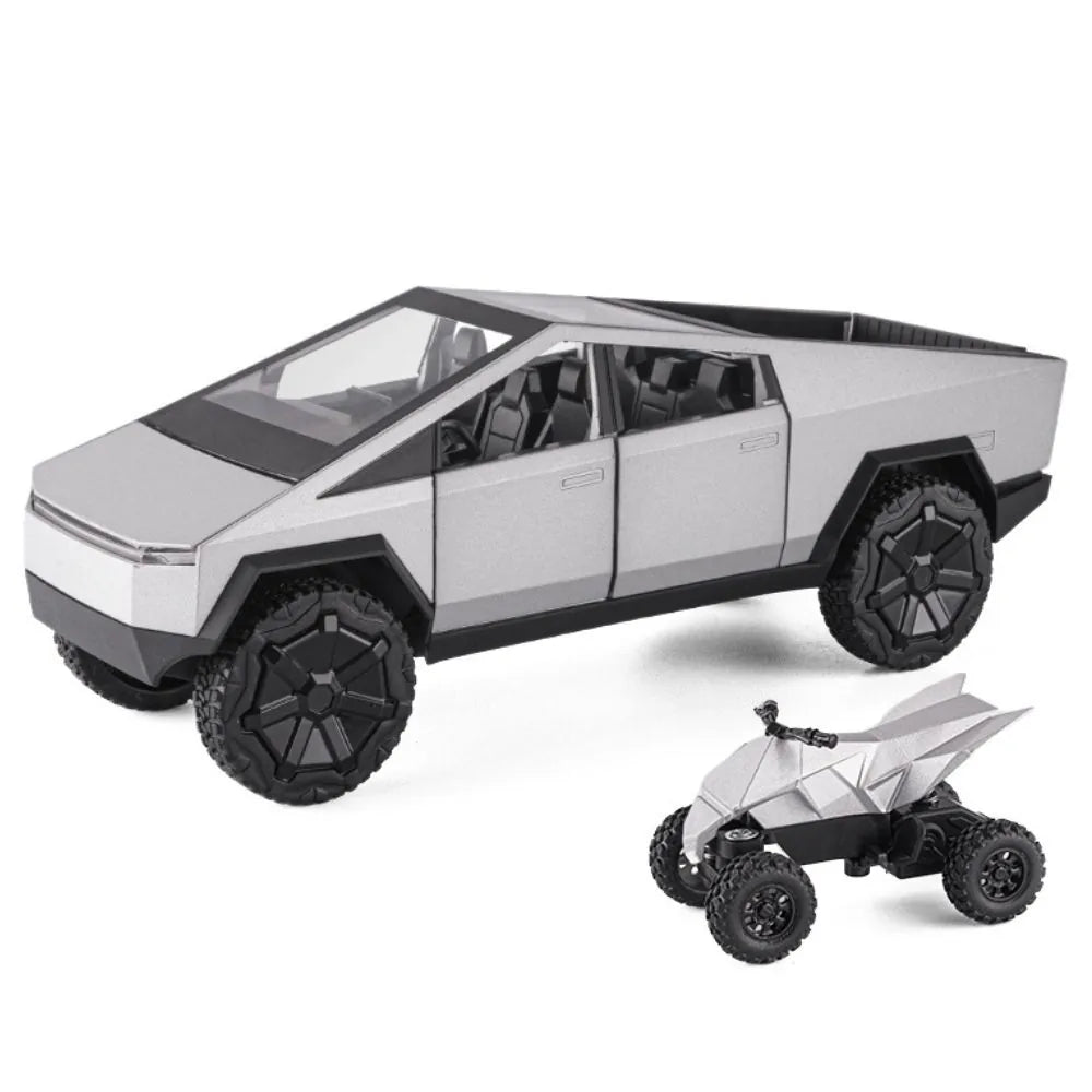 1:24 Tesla 2023 Cybertruck Die Cast Model Car
