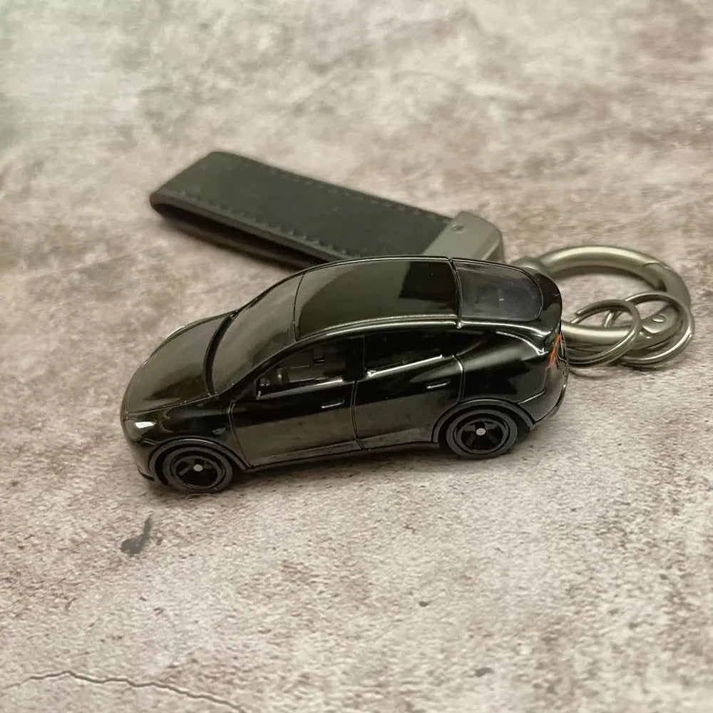 Tesla Model Y Keychains 1:64 Model Car Keychain