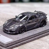 [The Laboratory] 1:43 Porsche 2021 911 992 Turbo S Stinger GTR Stealth edizione nero modellino di auto resina
