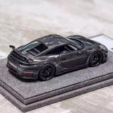 [The Laboratory] 1:43 Porsche 2021 911 992 Turbo S Stinger GTR Stealth edizione nero modellino di auto resina
