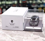 [The Laboratory] 1:43 Porsche 2021 911 992 Turbo S Stinger GTR Stealth edizione nero modellino di auto resina